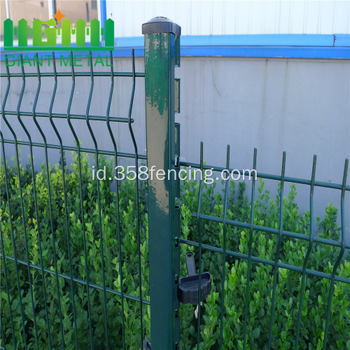 Peach Shaped Post Wire Mesh Fence